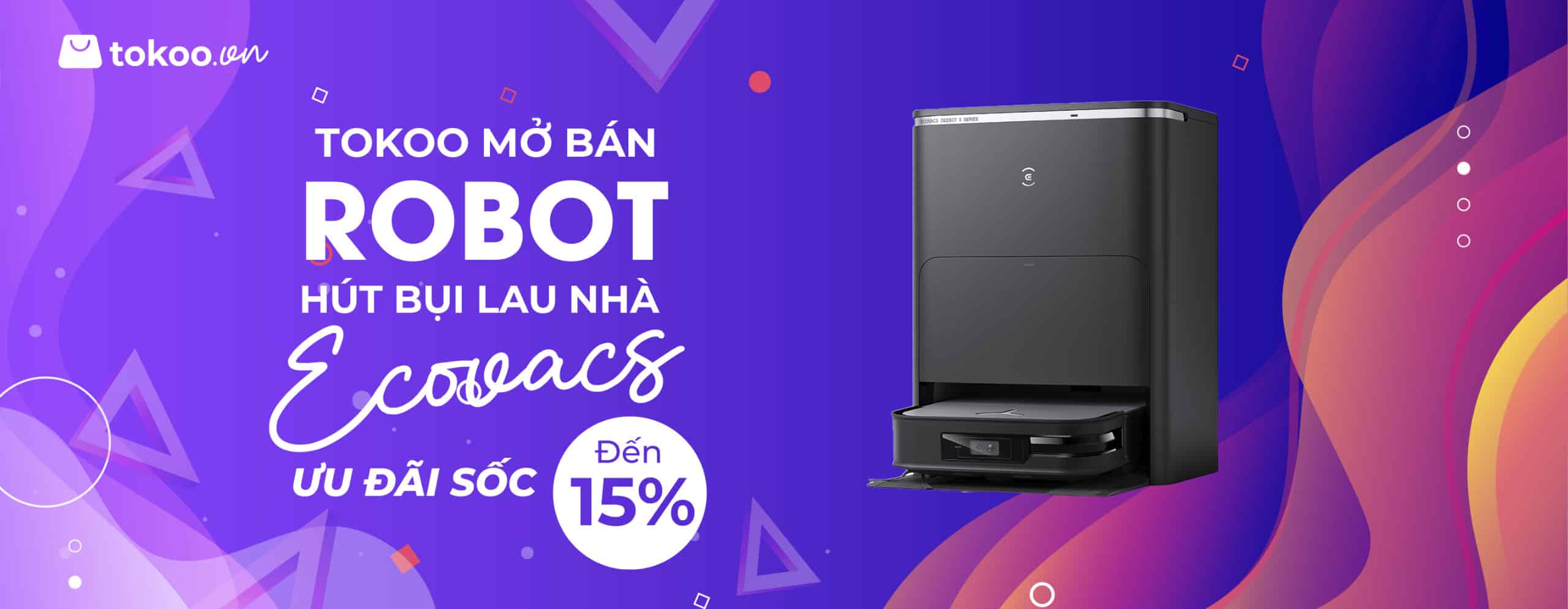 Robot hút bụi Ecovacs