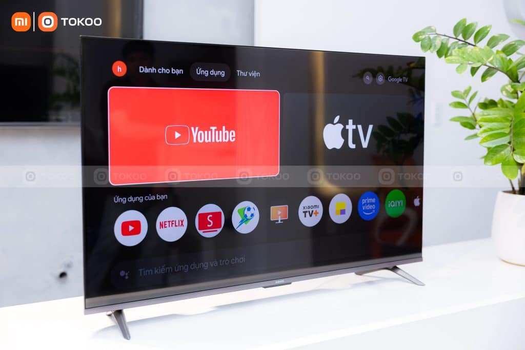 Đánh giá Tivi Xiaomi: Thiết kế tràn viền, kho ứng dụng Google TV phong phú