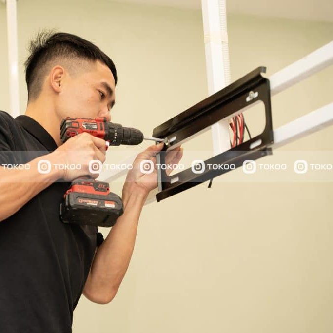 Giá Treo Tivi Thẳng Sát Tường DK50 32-55 inch