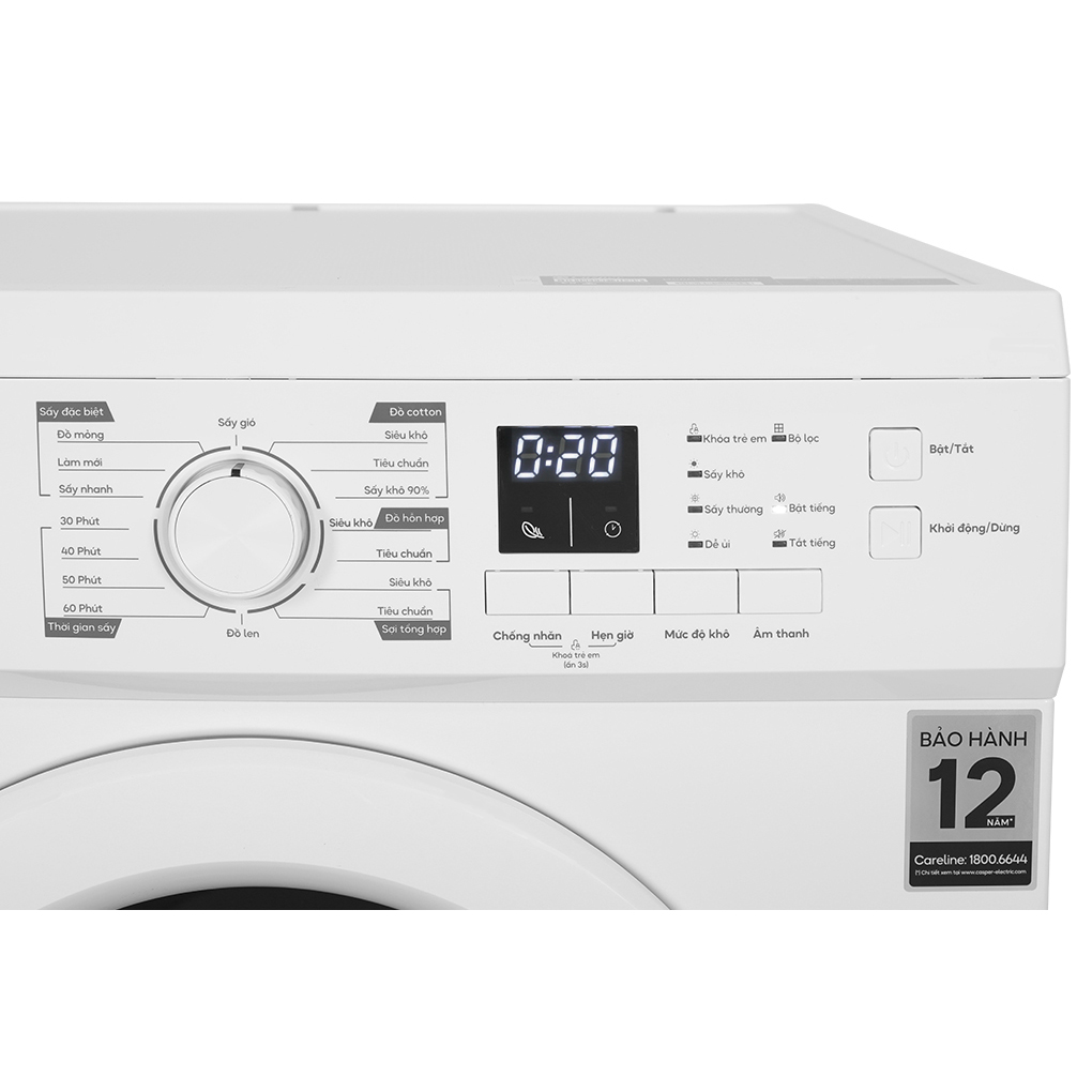 Máy sấy bơm nhiệt Casper TD-72VWD - Ảnh 5