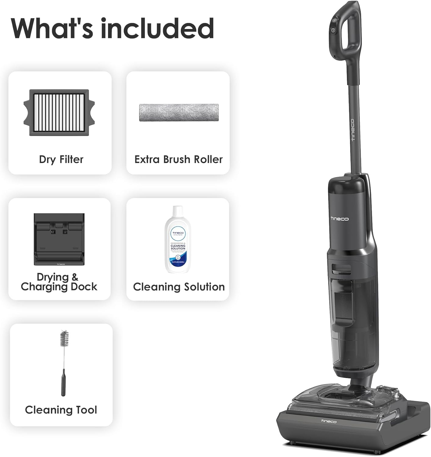 Máy hút bụi lau nhà Tineco Floor One S7 Stretch Steam - Ảnh 2