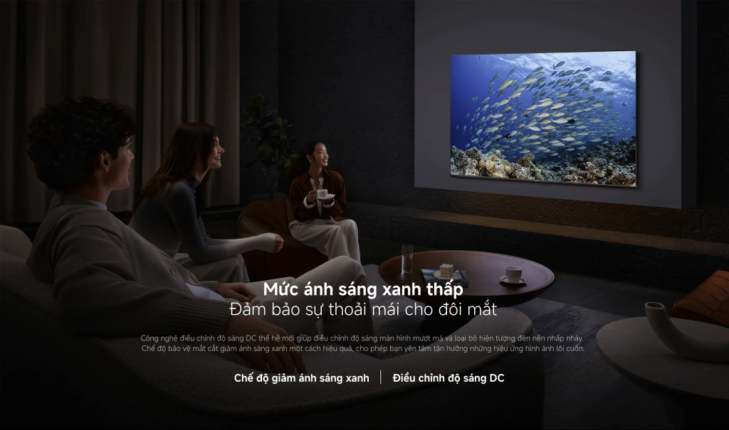 Khoảng cách xem lý tưởng cho Tivi Xiaomi 75 inch