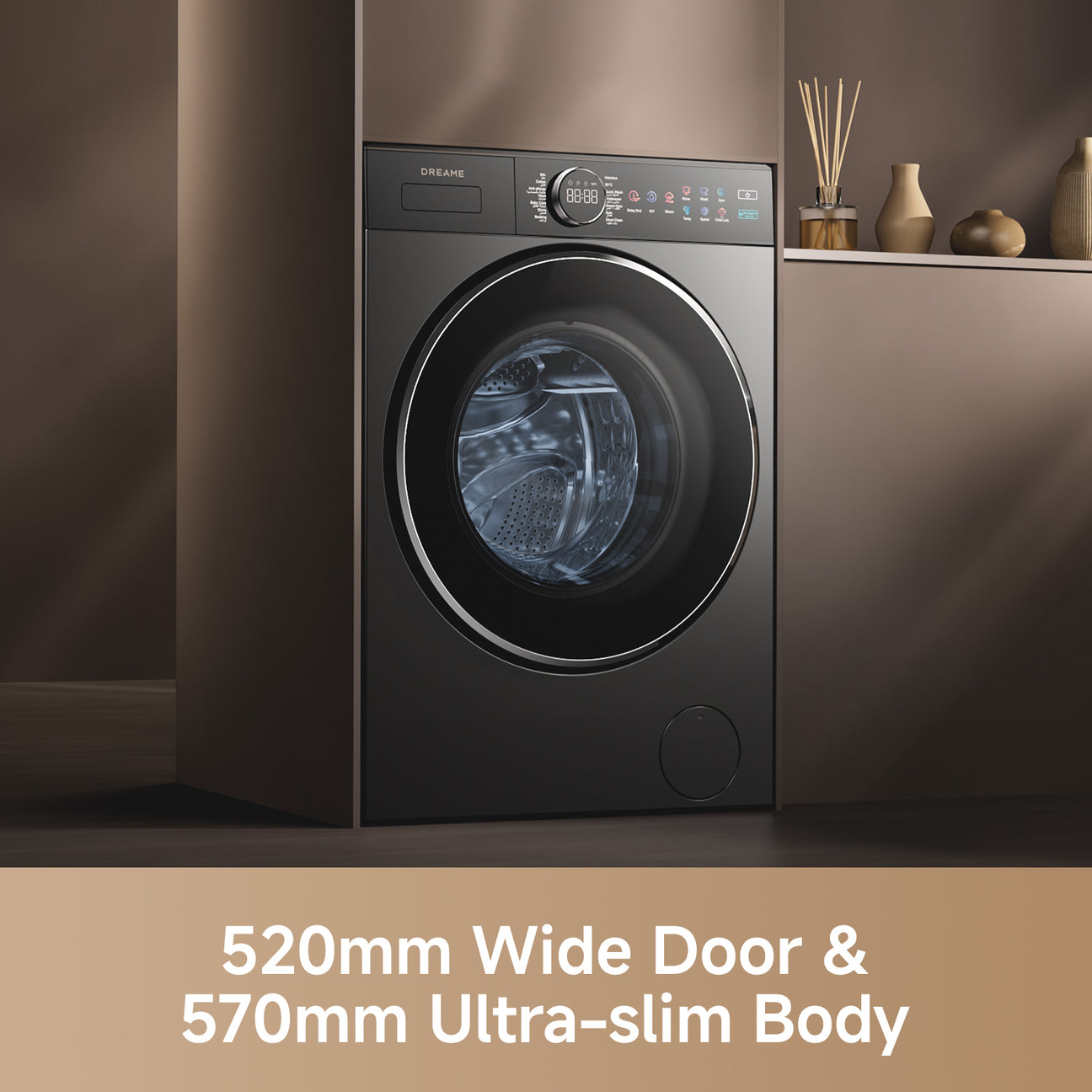 Máy giặt cửa trước Dreame 10 kg DWF10L32BASE - Ảnh 7